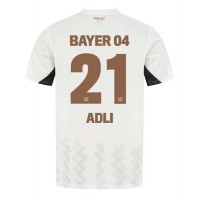 Fotballdrakt Herre Bayer Leverkusen Amine Adli #21 Bortedrakt 2024-25 Kortermet